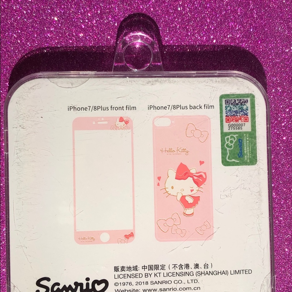 iPhone 7/8 Plus Hello Kitty Screen Protector 💕 - Picture 2 of 2